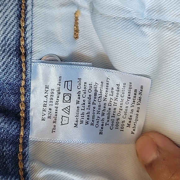 Everlane The Relaxed Straight Fit size 28 regular - Picture 12 of 16